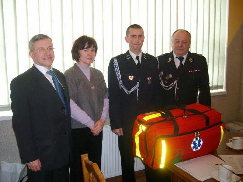 Przekazanie torby medycznej