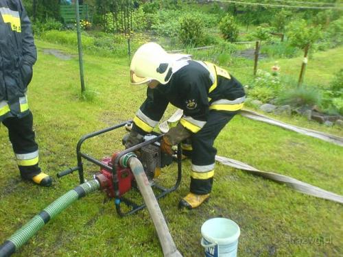 Zalana piwnica w bloku