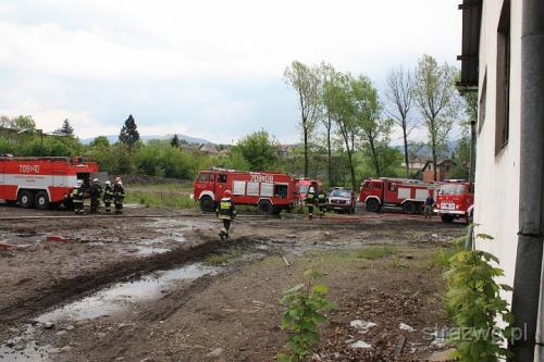 Po¿ar 25.05.10-tartak